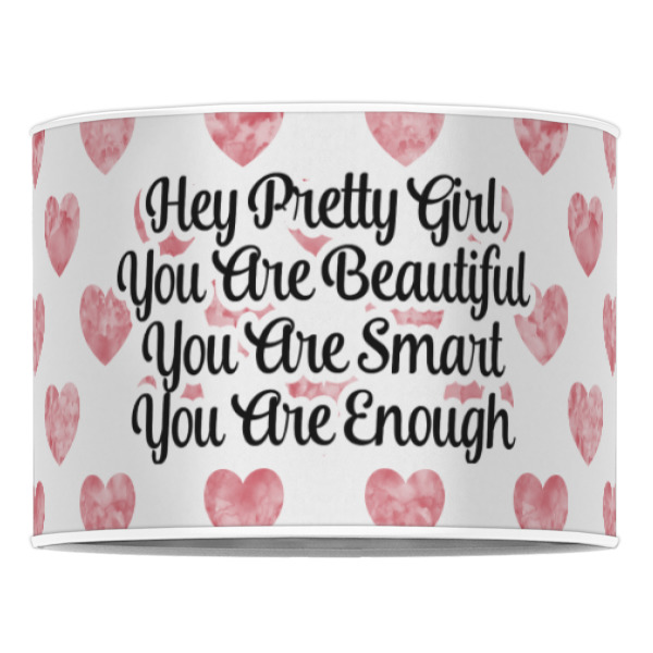 Custom Design - 16" Drum Lampshade - Front (Poly Film)