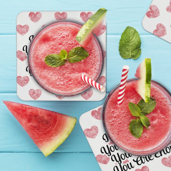 Custom Design - Coaster Set - LIFESTYLE