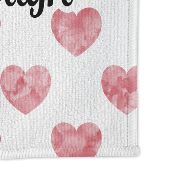 Custom Design - Microfiber Dish Rag - DETAIL