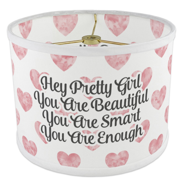 Custom Design - 8" Drum Lampshade - ANGLE Poly-Film