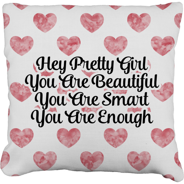 Custom Design Your Own Faux-Linen Throw Pillow 20"