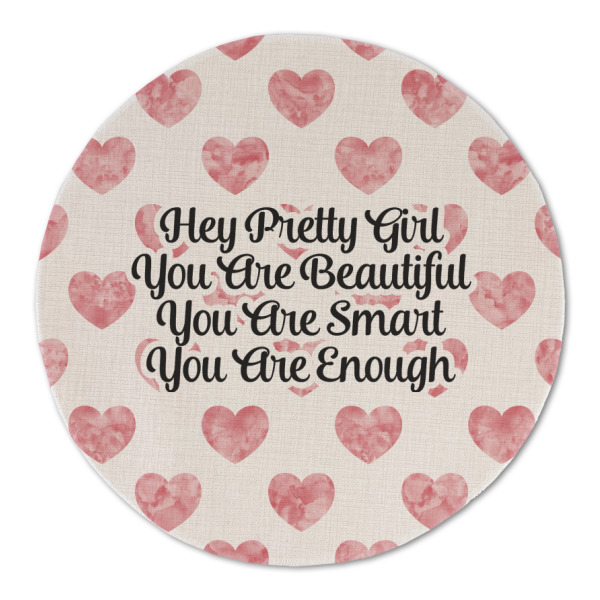 Custom Design Your Own Round Linen Placemat