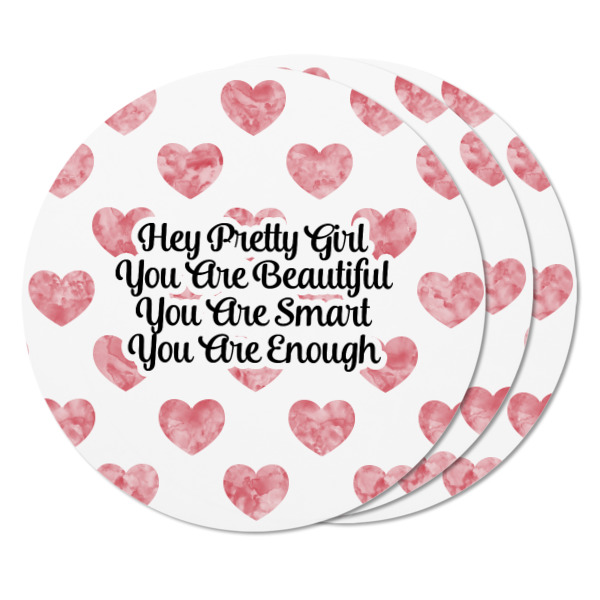 Custom Design - Round Fridge Magnet - THREE