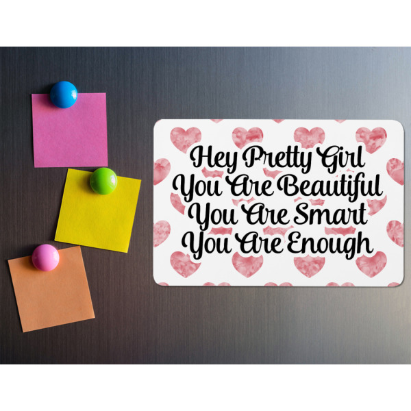 Custom Design - Rectangular Fridge Magnet - LIFESTYLE