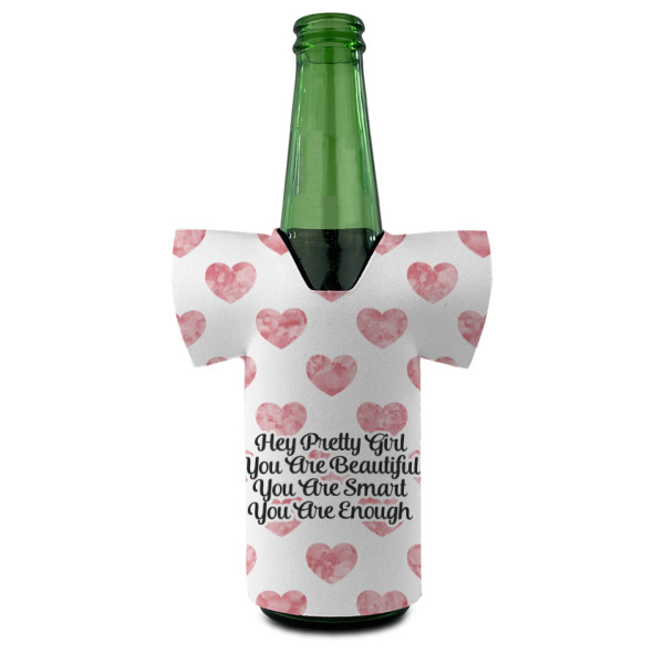 Custom Design - Jersey Bottle Cooler - FRONT (on bottle)