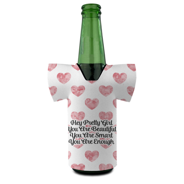 Custom Design - Jersey Bottle Cooler - Set of 4 - FRONT (on bottle)