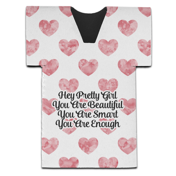 Custom Design - Jersey Bottle Cooler - Set of 4 - FRONT (flat)