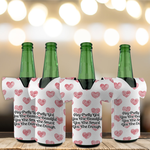Custom Design - Jersey Bottle Cooler - Set of 4 - LIFESTYLE