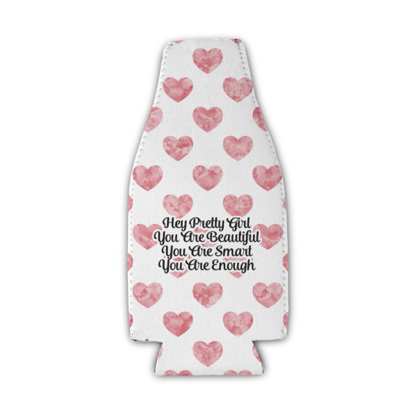 Custom Design - Zipper Bottle Cooler - Set of 4 - Front