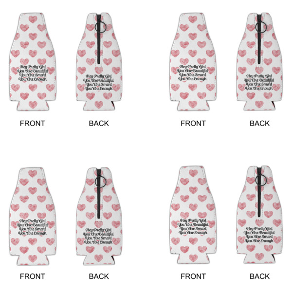 Custom Design - Zipper Bottle Cooler - Set of 4 - Approval