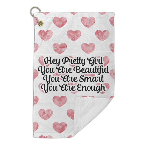 Custom Design - Microfiber Golf Towels Small - Front Folded