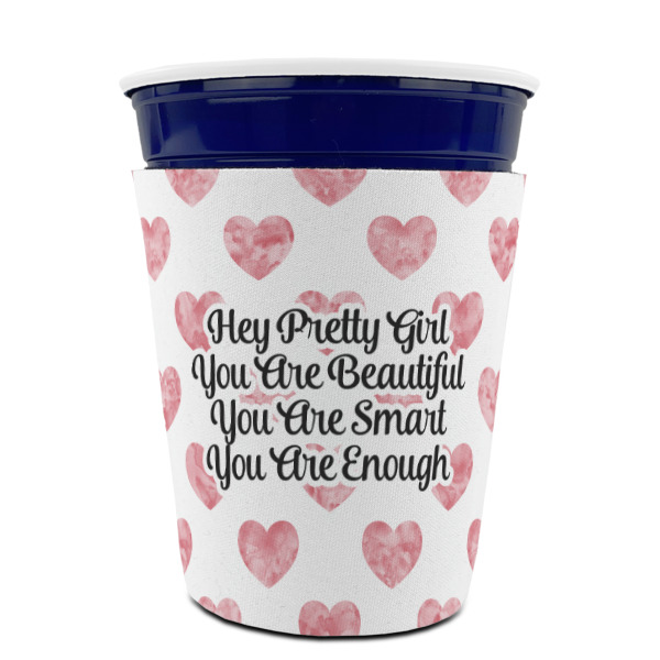 Custom Design - Party Cup Sleeves - without bottom - Front (On Cup)