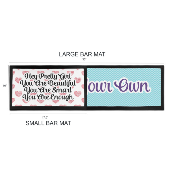 Custom Design - Bar Mats - Sizing Chart