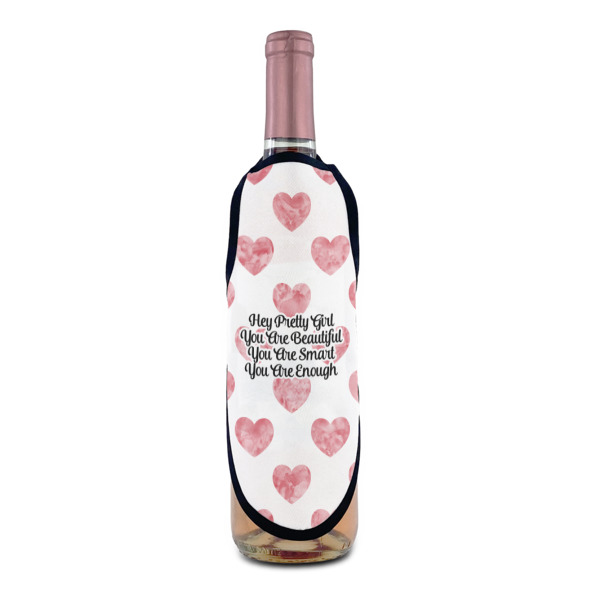 Custom Design - Wine Bottle Apron - IN CONTEXT