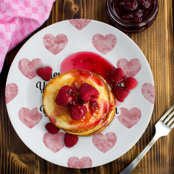 Custom Design - Melamine Plate 8 inches - LIFESTYLE