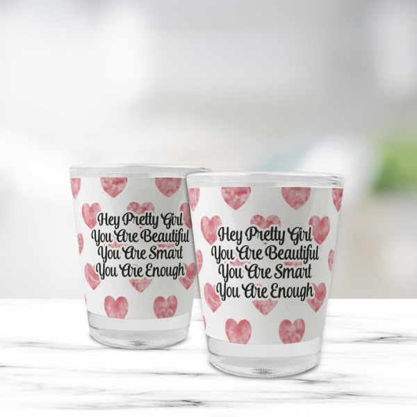 Custom Design - Glass Shot Glass - Standard - Lifestyle