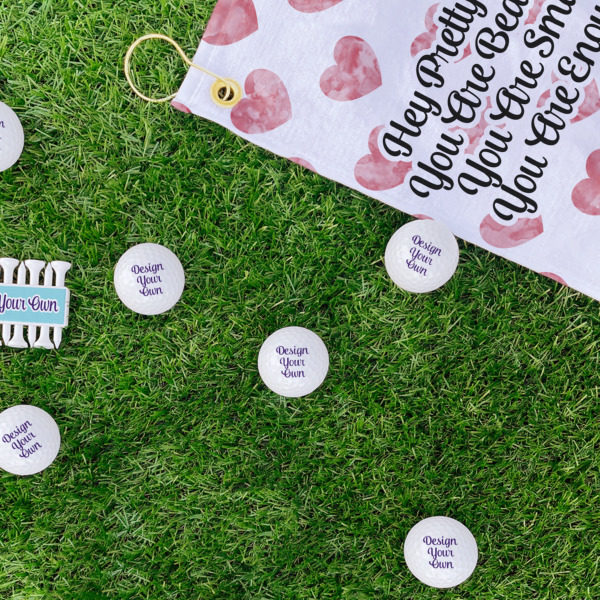 Custom Design - Golf Balls - Generic - Set of 12 - LIFESTYLE