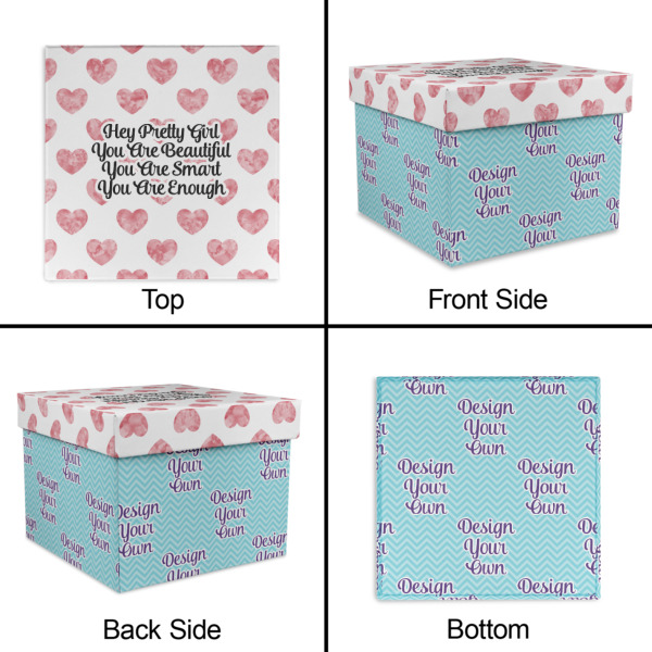 Custom Design - Gift Boxes with Lid - Canvas Wrapped - Medium - Approval