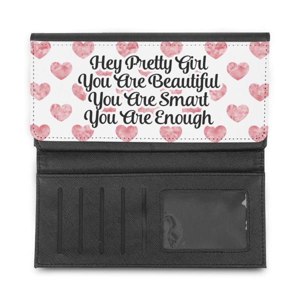 Custom Design - Ladies Wallet - Half Way Open