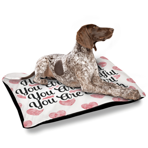 Custom Design - Outdoor Dog Beds - Large - IN CONTEXT