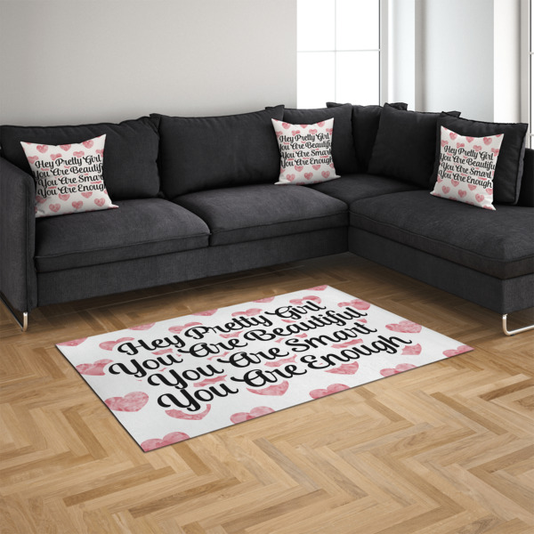 Custom Design - 4'x6' Indoor Area Rugs - IN CONTEXT