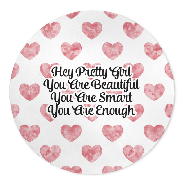 Custom Design Your Own Round Indoor Area Rug - 5' - 60"