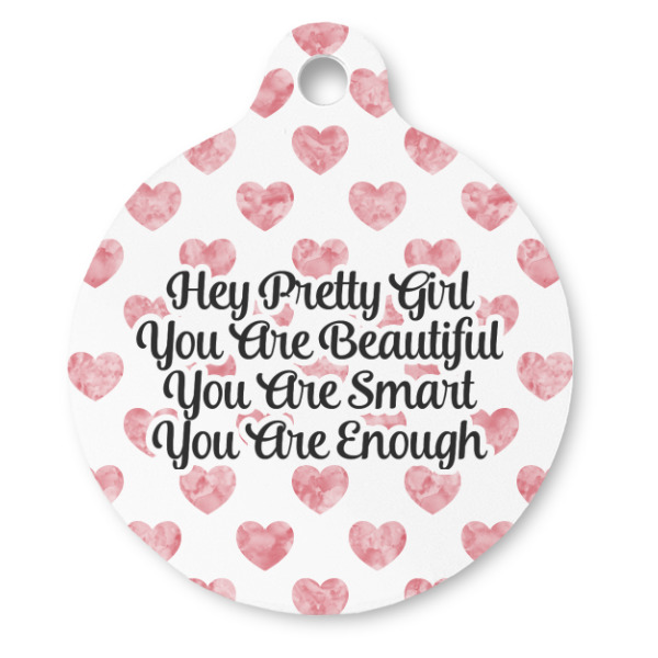 Custom Design Your Own Round Pet ID Tag