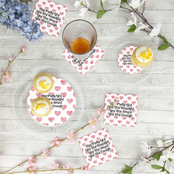 Custom Design - Plastic Party Appetizer & Dessert Plates - In Context