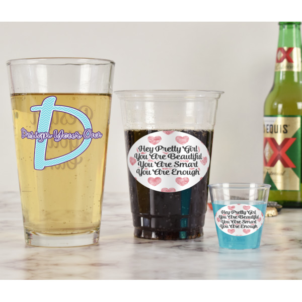 Custom Design - Pint Glass - Two Content - In Context