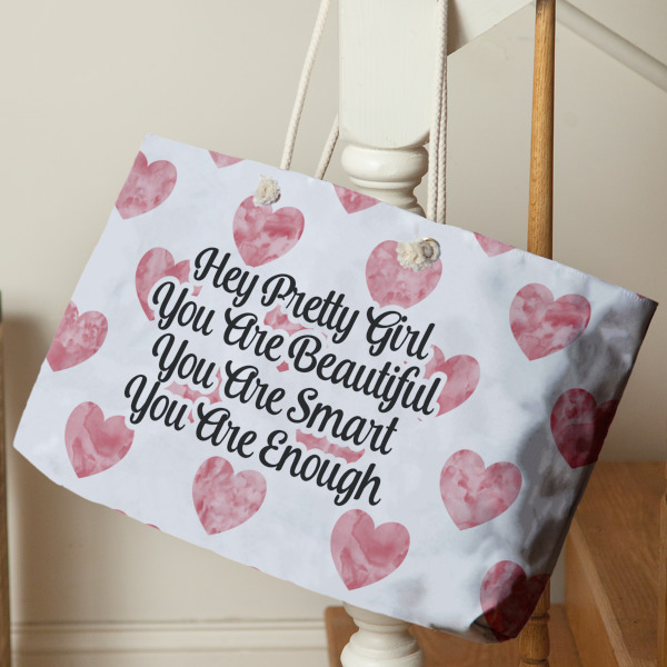 Custom Design - Large Rope Tote - Life Style