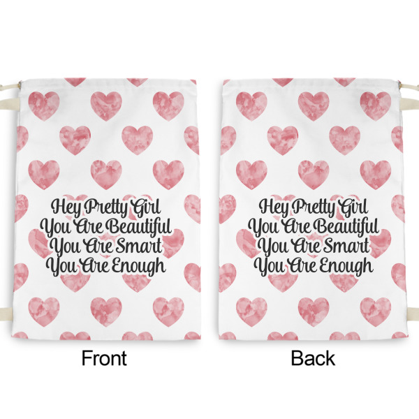 Custom Design - Large Laundry Bag - Front & Back View