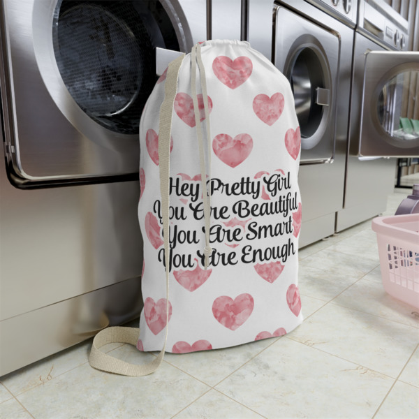 Custom Design - Large Laundry Bag - In Context