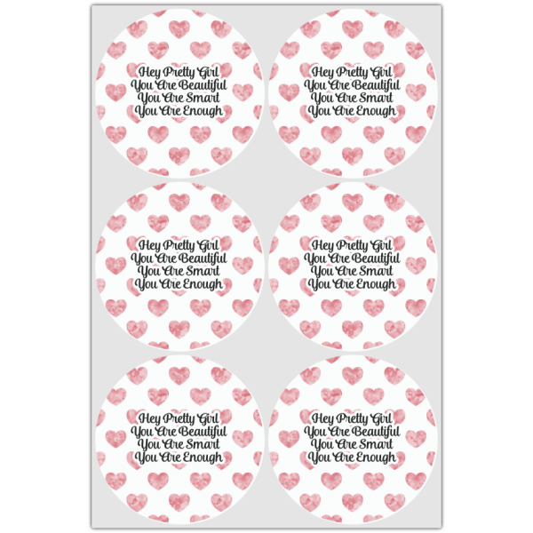 Custom Design - Icing Circle - Large - Set of 6