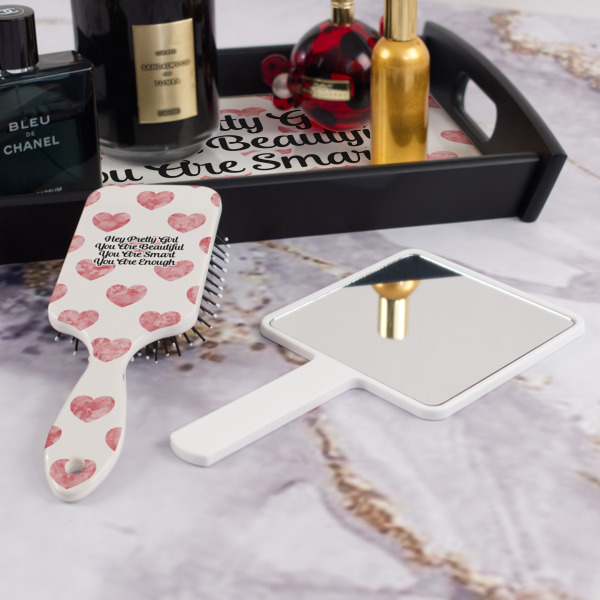 Custom Design - Hair Brush - With Hand Mirror