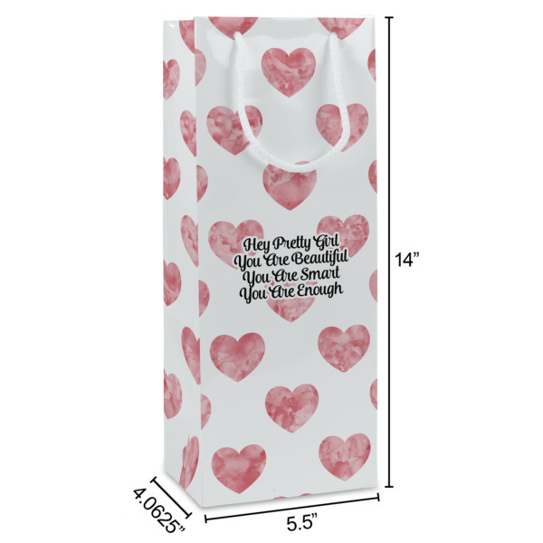 Custom Design - Wine Gift Bag - Dimensions