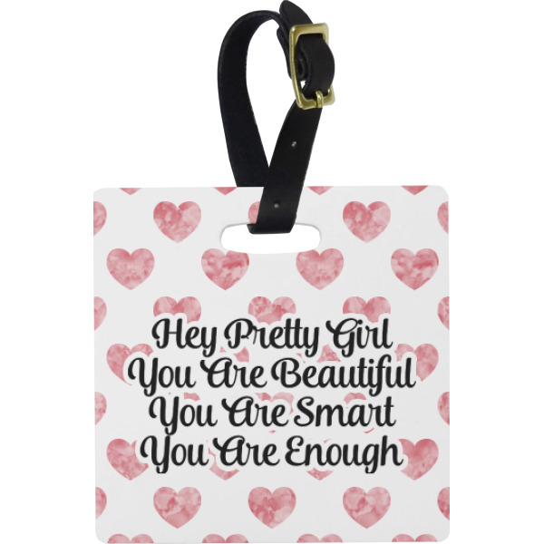 Custom Design - Personalized Square Luggage Tag