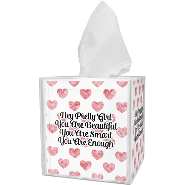 Custom Design - Tissue Box Cover - Angled View