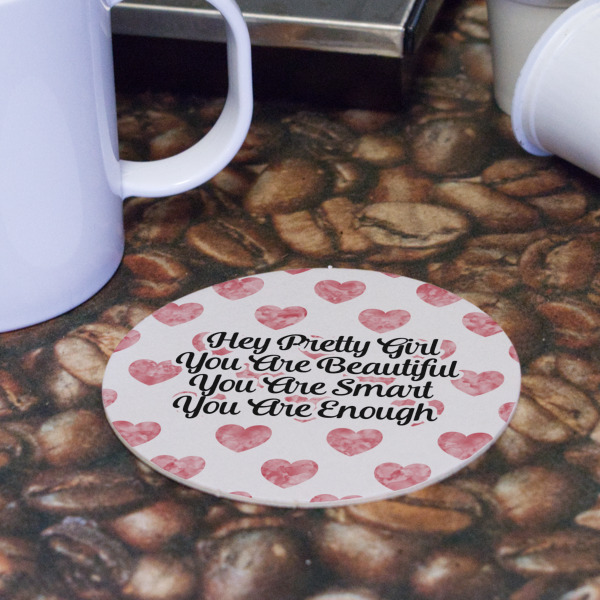 Custom Design - Round Paper Coaster - Front