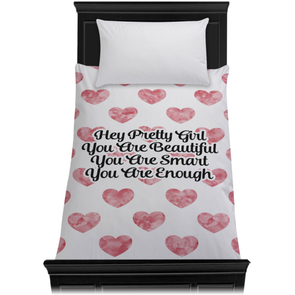 Custom Design - Duvet Cover - Twin XL - On Bed - No Prop