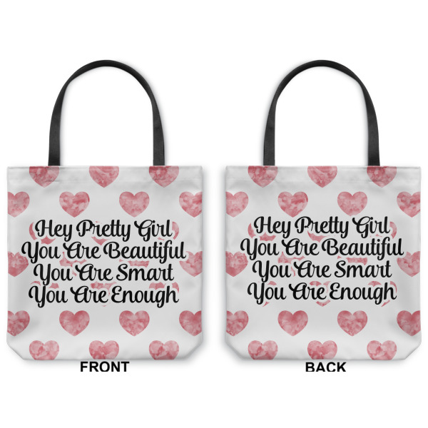 Custom Design - Canvas Tote - Front and Back