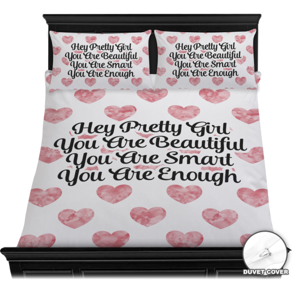 Custom Design - Bedding Set - Queen - Duvet - On Bed