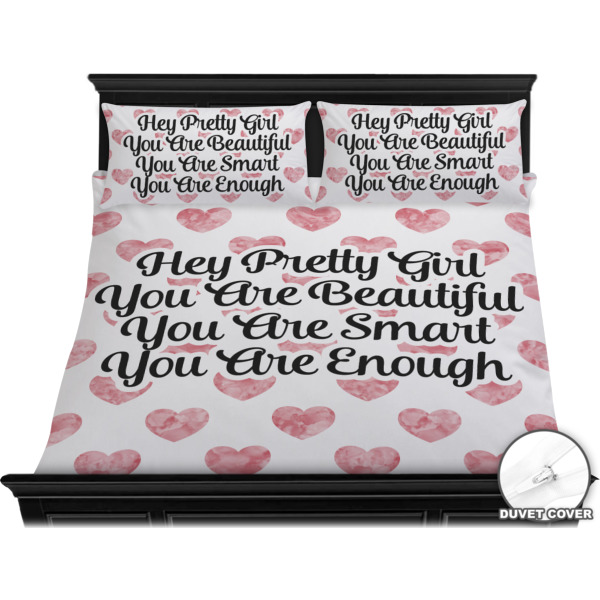 Custom Design - Bedding Set - King - Duvet - On Bed