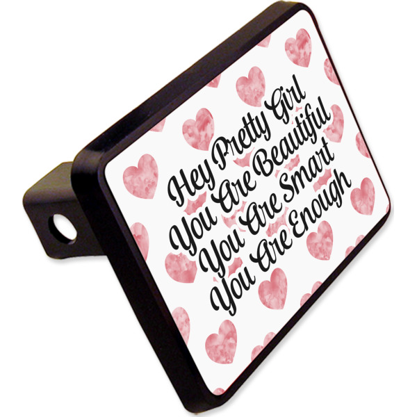 Custom Design Your Own Rectangular Trailer Hitch Cover - 2"