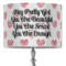 Design Your Own 16" Drum Lamp Shade - Fabric