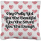 Design Your Own Faux-Linen Throw Pillow 16"
