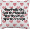 Design Your Own Faux-Linen Throw Pillow 18"