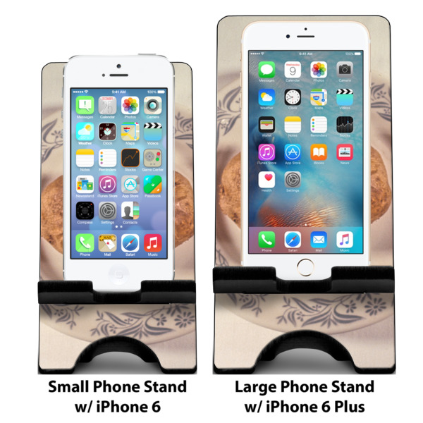 Custom Design - Compare Phone Stand Sizes - with iPhones