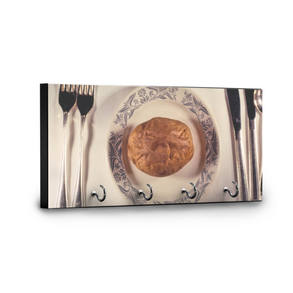 Custom Design - Key Hanger - Front View with Hooks