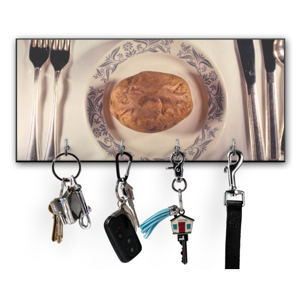 Custom Design Your Own Key Hanger w/ 4 Hooks
