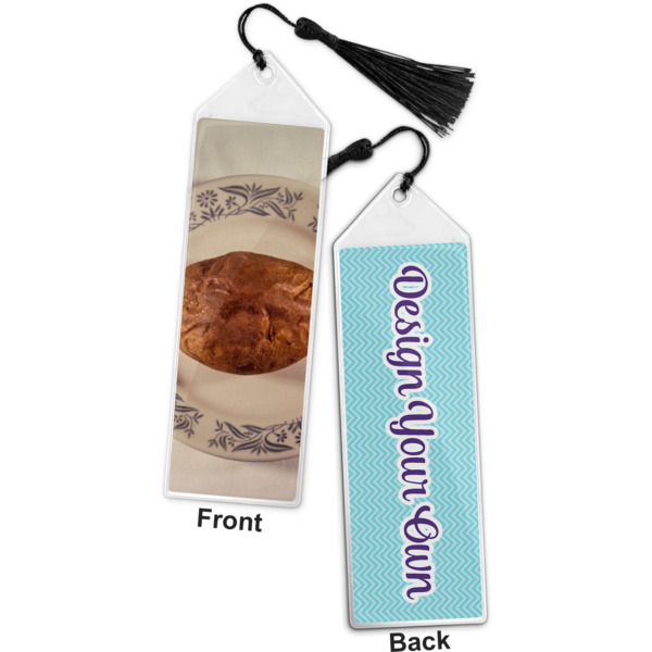 Custom Design - Bookmark w/ Tassel - Front and Back